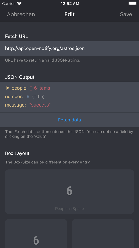 #6. Dashboard (of JSON Requests) (iOS) 由: Benjamin Kramer