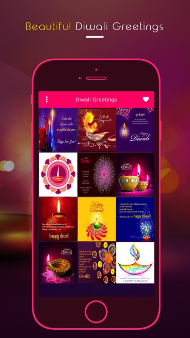 Diwali Greetings & Wishes Card screenshot 2