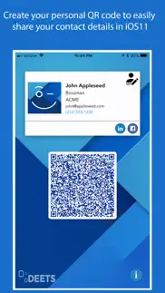 deets: qr code contact card problems & solutions and troubleshooting guide - 2