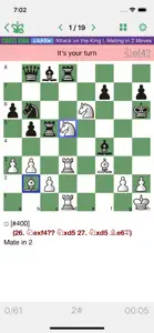 Mate in 2 (Chess Puzzles) screenshot #1 for iPhone