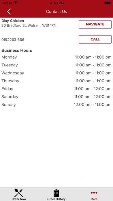 How to cancel & delete Dixy Chicken A2ZSMART BUSINESS from iphone & ipad 4