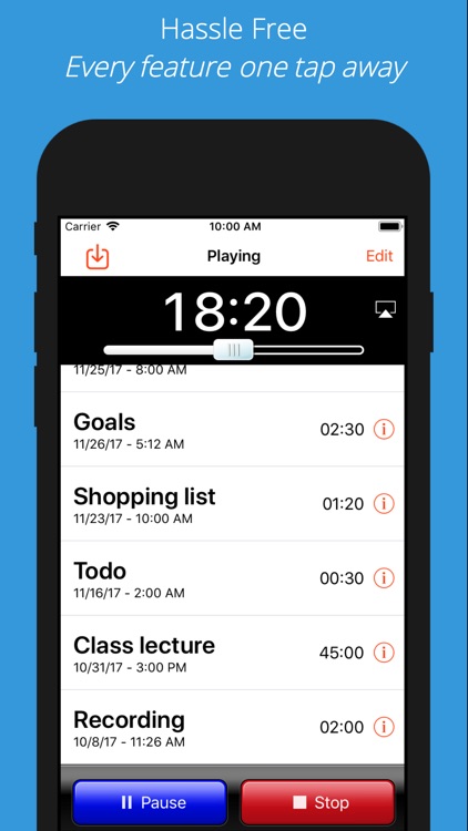 iRecorder Pro Audio Recorder