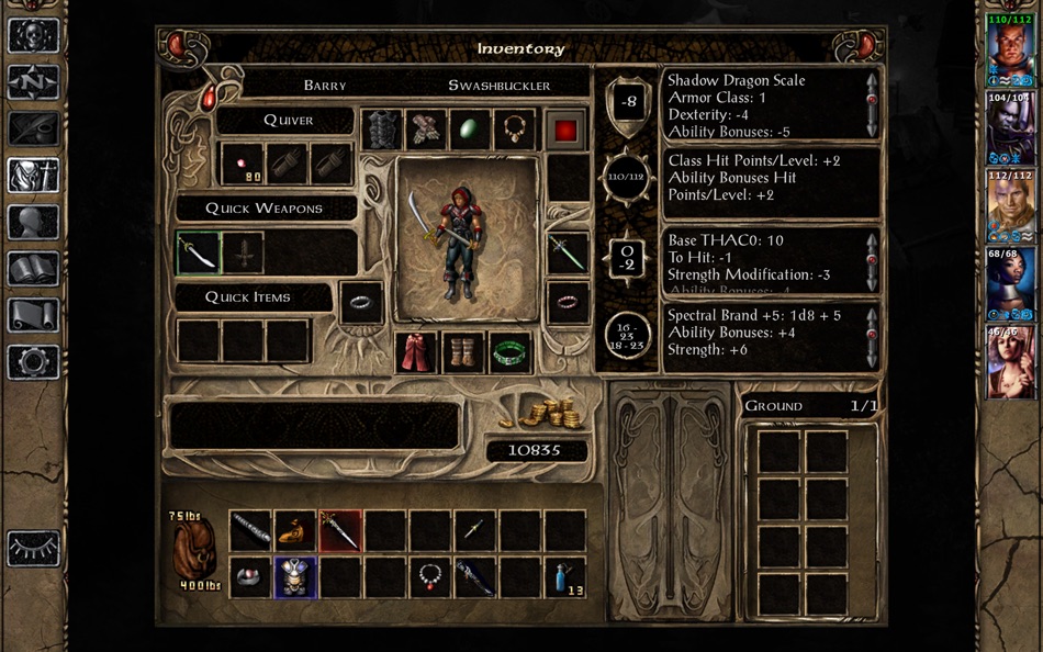 #5. Baldur's Gate II (macOS) Bởi: Overhaul Games