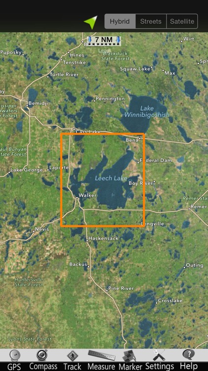 Leech Lake GPS Nautical Charts screenshot-4