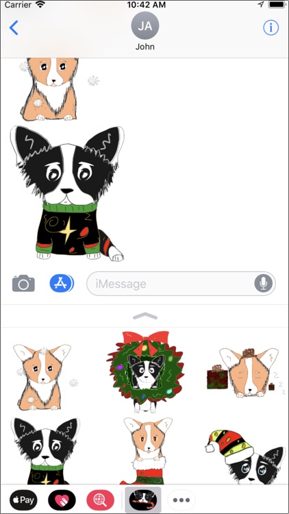 Cute Corgi Christmas screenshot-4