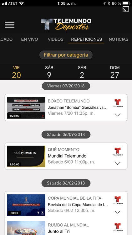 Telemundo Deportes - En Vivo screenshot-4
