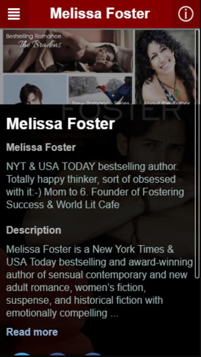 Screenshot #1 pour Melissa Foster