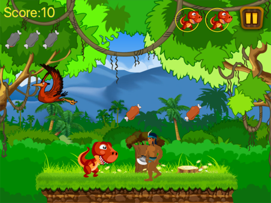 Screenshot #4 pour Dinosaur Run - Jurassic Era