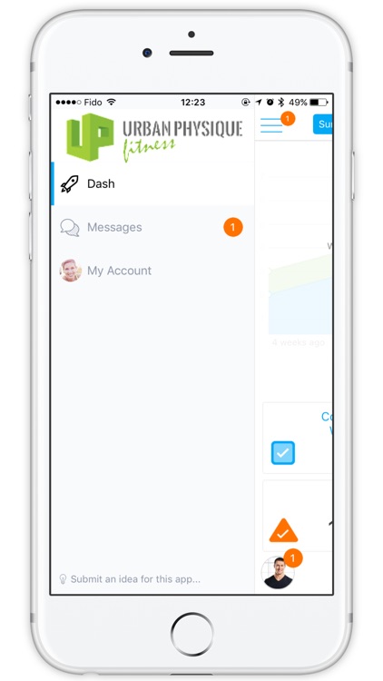 The UP Fitness App by Trainerize.com