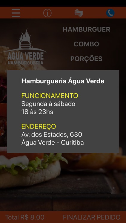 Hamburgueria Água Verde screenshot-7