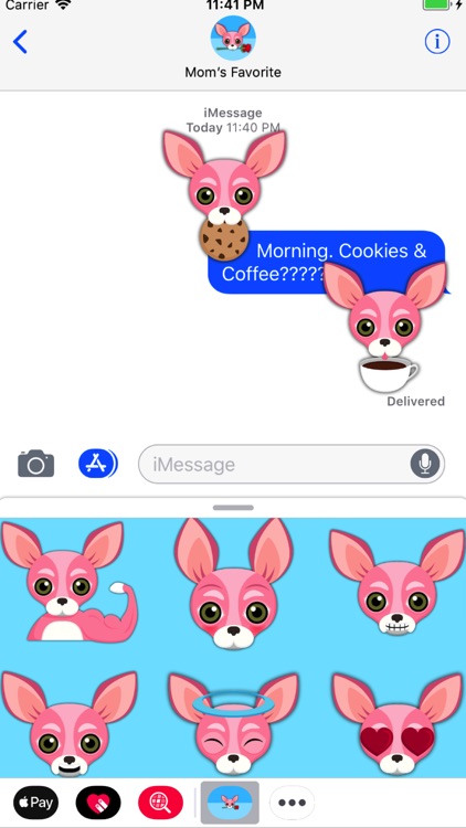 Pink Valentine's Chihuahua