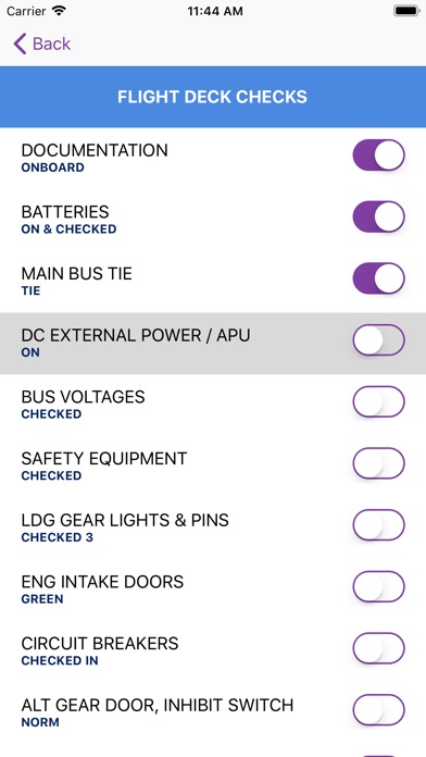 Q400 Checklist screenshot 3