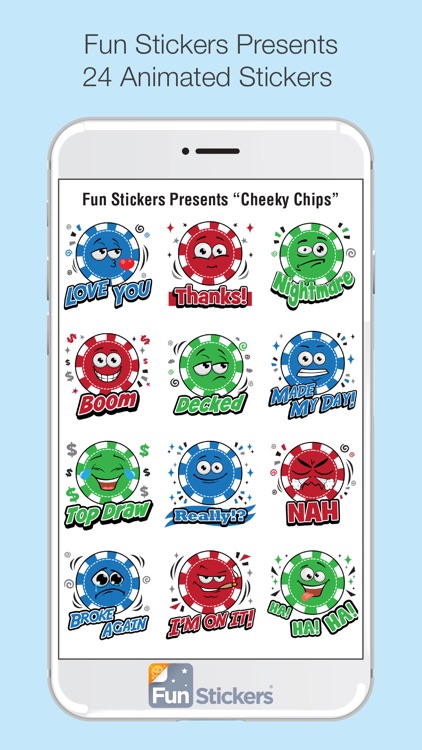 Cheeky Chips iSticker