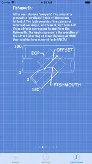 Pipe Saddle Layout Calculator iphone bilder 4