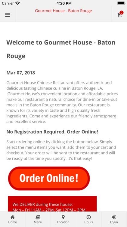 Gourmet House Baton Rouge