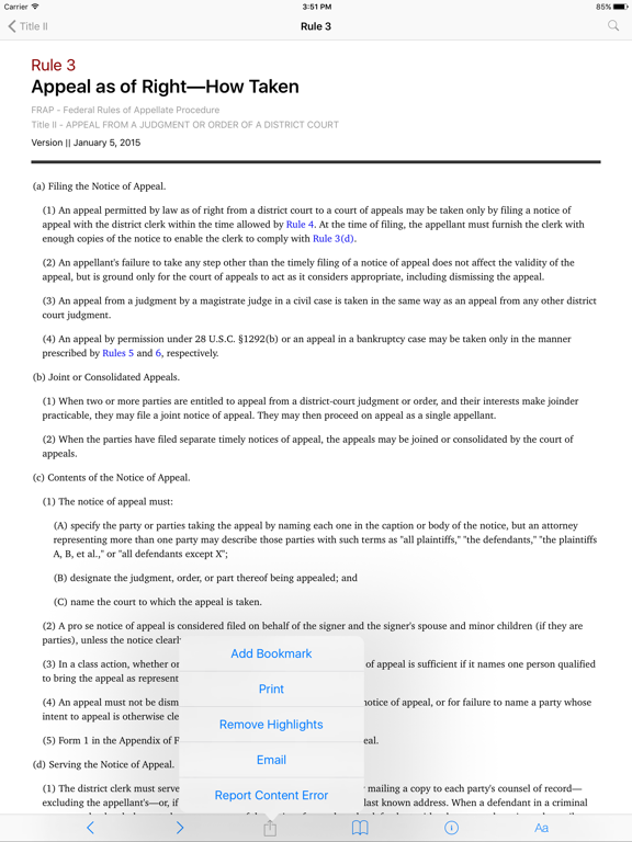 Screenshot #6 pour FRAP by LawStack