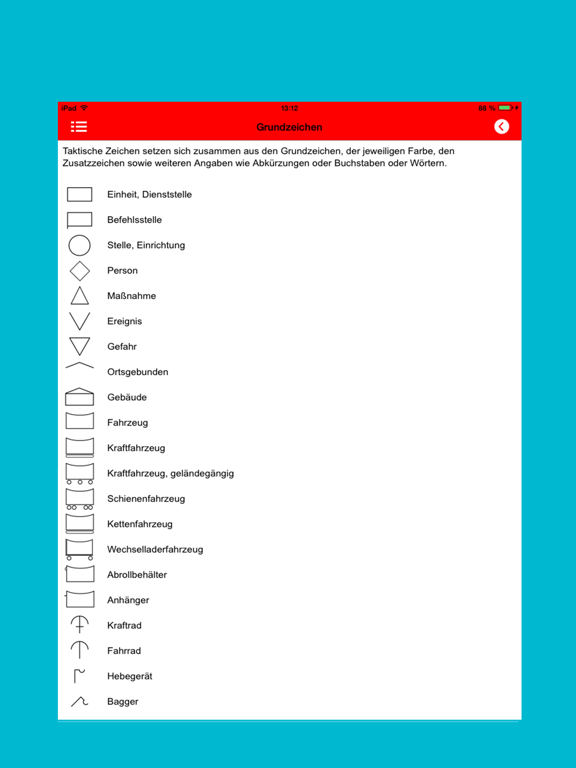 Screenshot #4 pour Taktische Zeichen Trainer