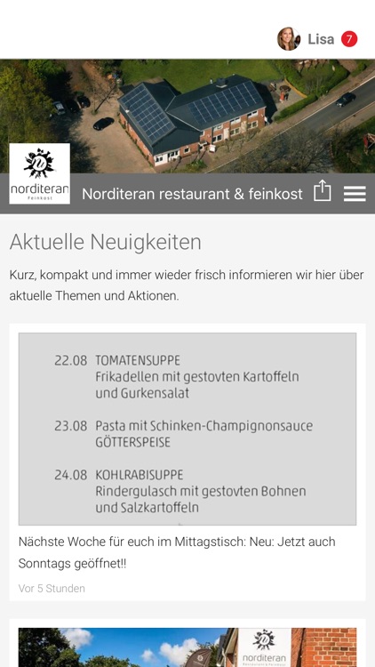 Norditeran restaurant