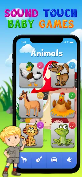 Game screenshot Kids Sound touch mod apk