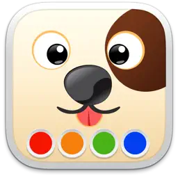Coloring Book - Dogs app icon