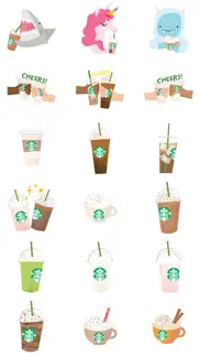 starbucks stickers iphone screenshot 2