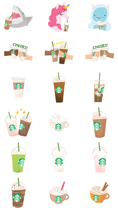 Screenshot #2 pour Starbucks Stickers