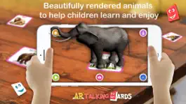 Game screenshot AR Talking Cards 4D apk