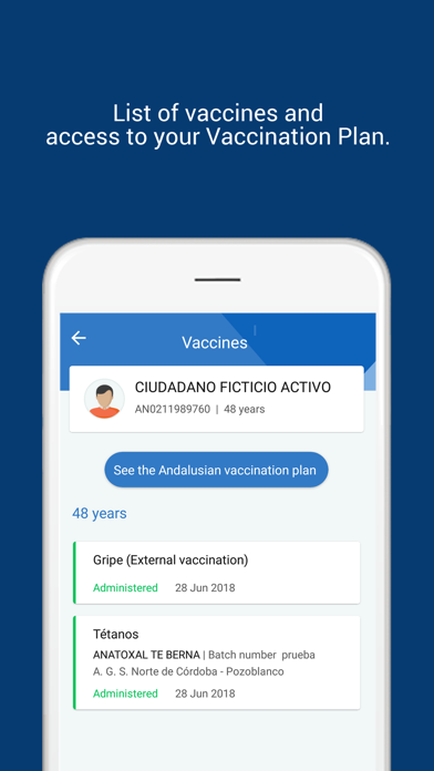 Vacunas ClicSalud+ Screenshot