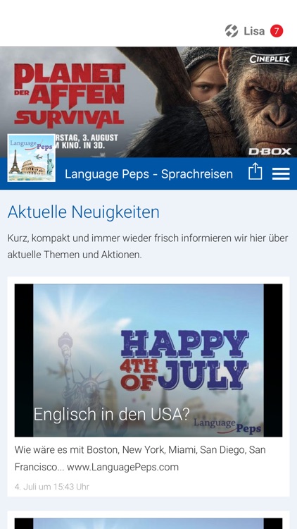 Language Peps - Sprachreisen