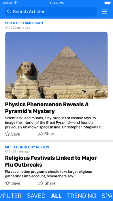 Screenshot #1 pour tech nows.