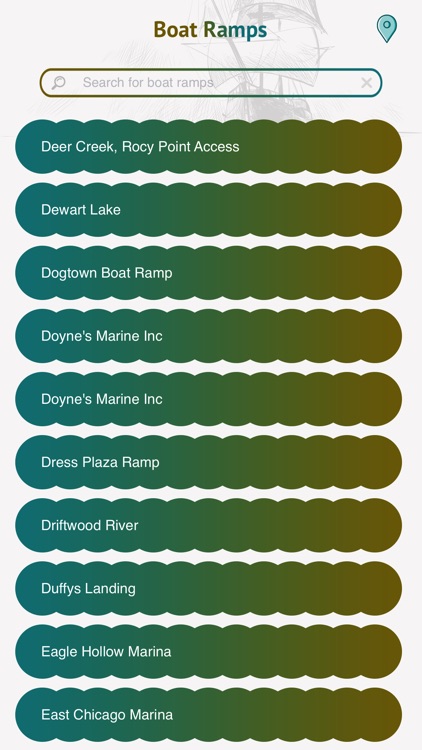 Indiana Boat Ramps & Docks