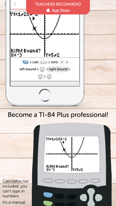 TI 84 Graphing Calculator Man. Screenshot