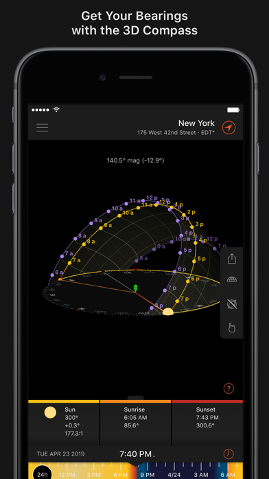 Sun Surveyor Lite App Price Drops - screenshot 5 for sun surveyor lite