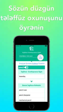 Game screenshot Clickivo İngiliscə- Azərbaycanca Lügət apk