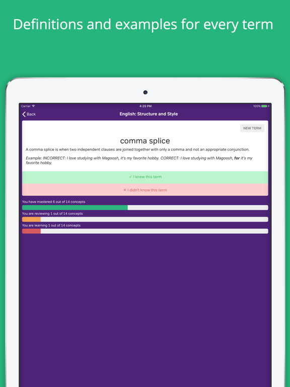 Screenshot #6 pour ACT Practice Flashcards