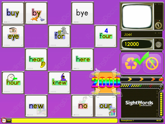Screenshot #4 pour Sight Words 1 : Common English Words