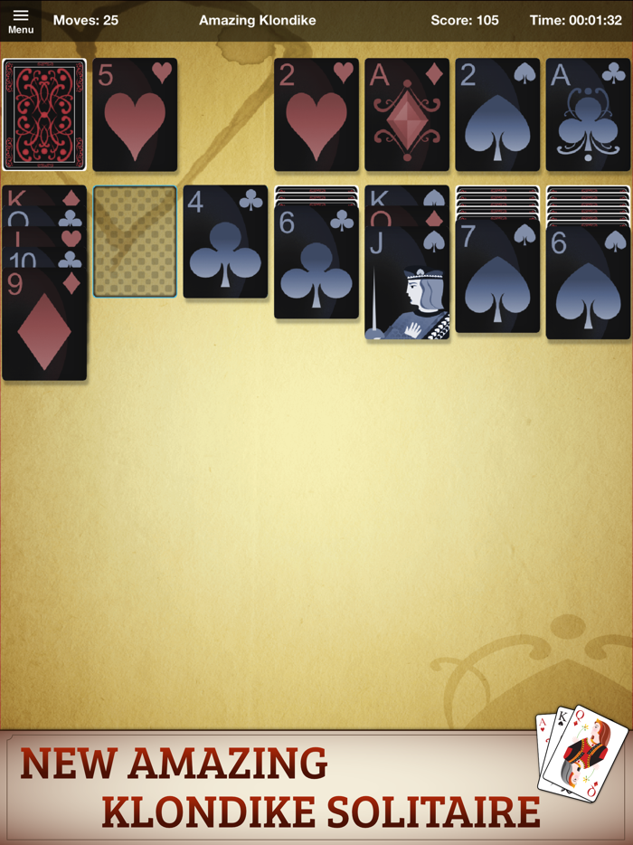 Amazing Klondike Solitaire