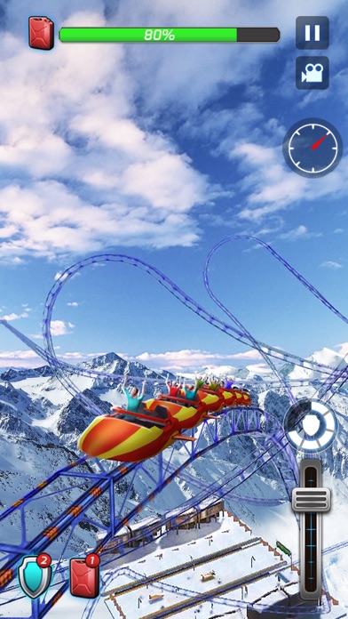 Roller Coaster Deluxe 3D screenshot 4