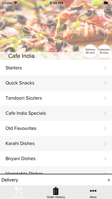 Cafe India Alexandria screenshot 2