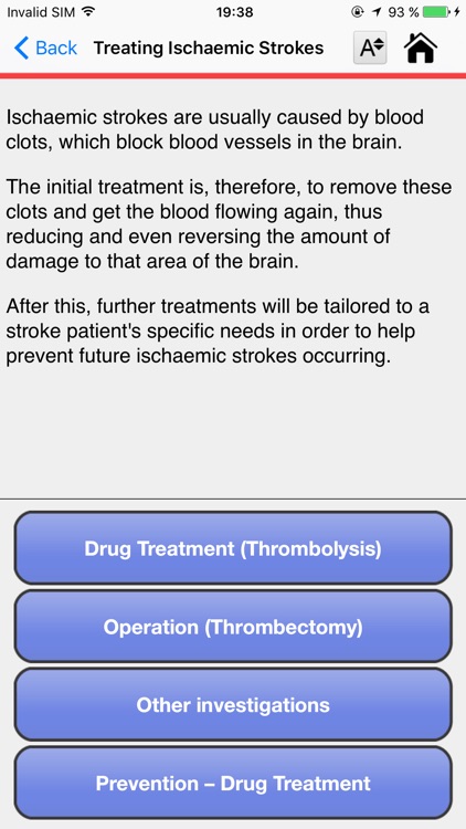 Stroke: Patient screenshot-3