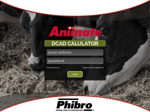 Phibro DCAD Calculator screenshot 2