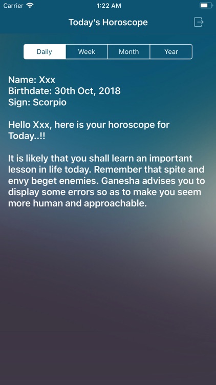 Deja Vu:Personalised horoscope screenshot-3