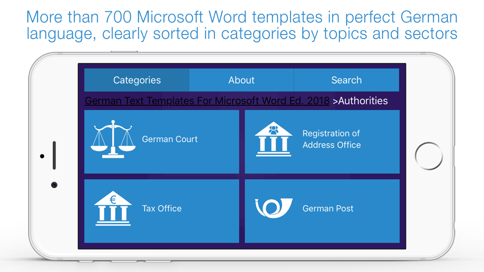 Text Templates For MS Word - 6.3 (3.0) - (iOS)