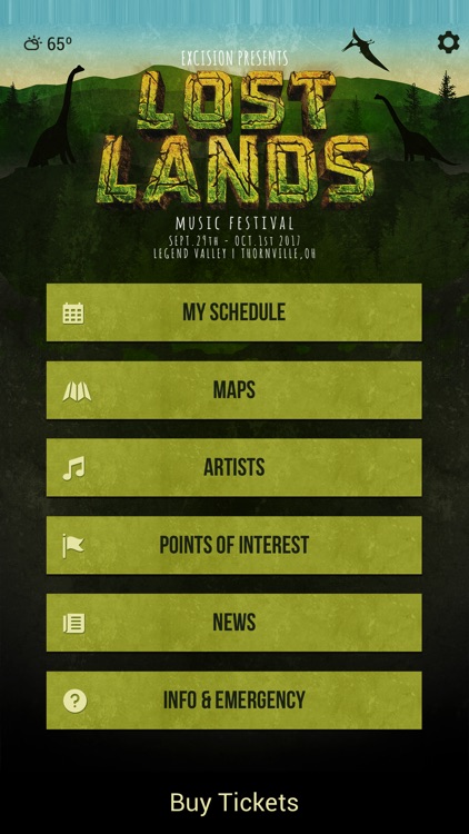 Lost Lands Festival App