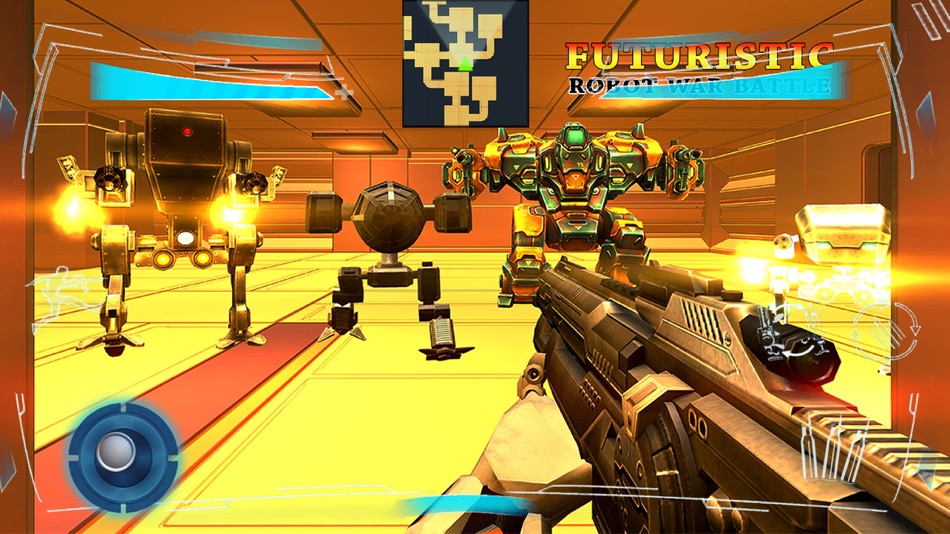 #4. Futuristic Robot War Battle (iOS) 由: ATS Technologies