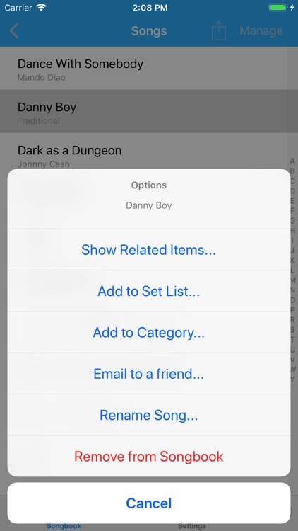 Songbook Simple screenshot-4