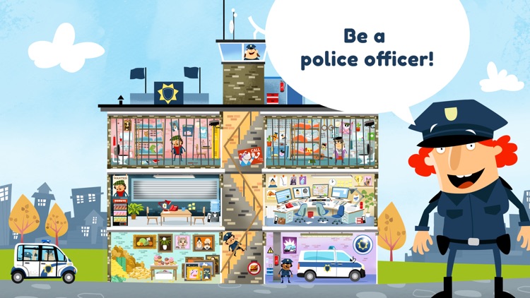 Little Police Station for Kids screenshot-0