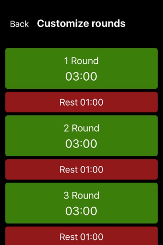 Boxing Timer Prof screenshot 3