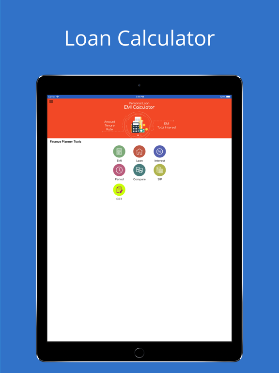 Screenshot #4 pour All Loans EMI Calculator