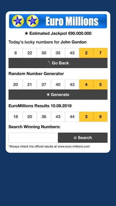 EuroMillions Numerologyのおすすめ画像2